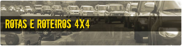 rotas e roteiros 4x4